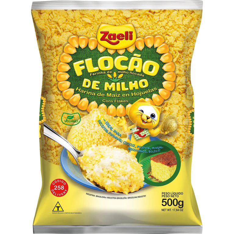 Flocão de Milho Zaeli 500g