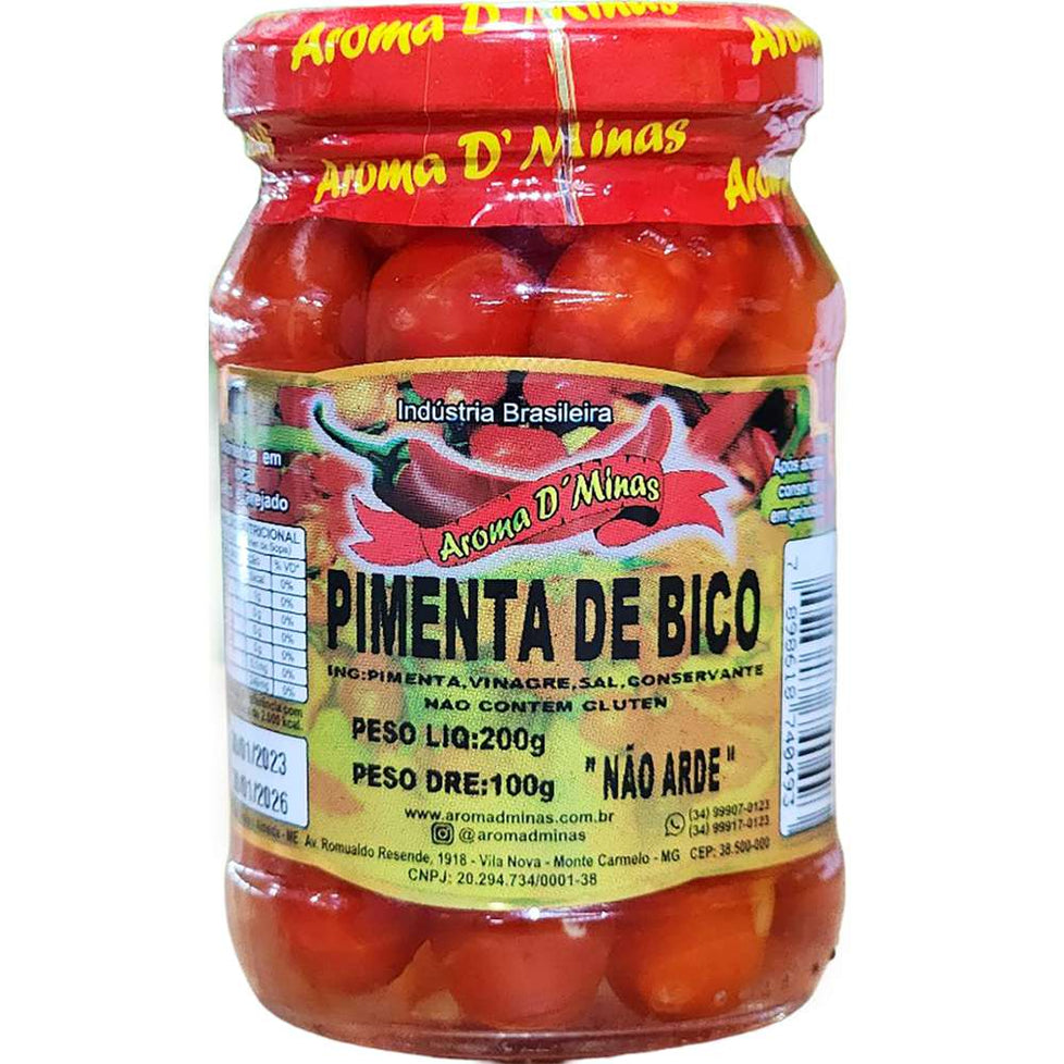 Pimenta Bico Vermelha Aroma De Minas 85g