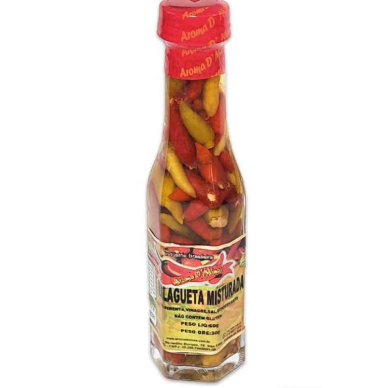 Pimenta Malagueta Misturada Aroma D'Minas 60g