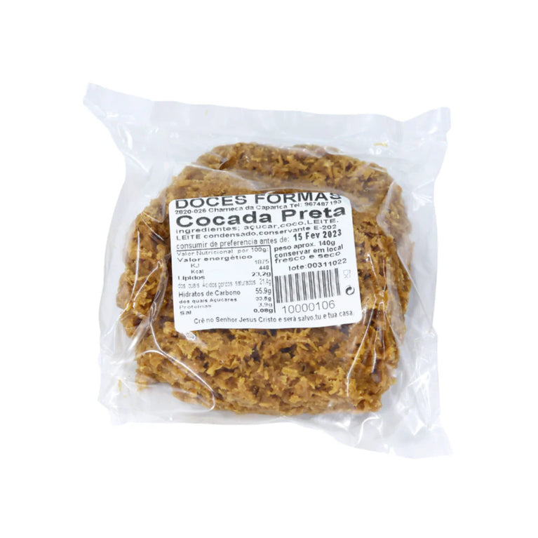Cocada Preta Doces Formas 140g