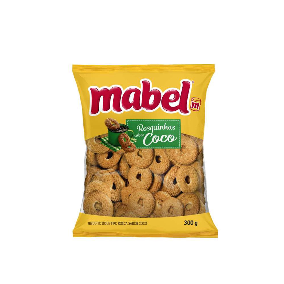 Rosquinha sabor coco 300g