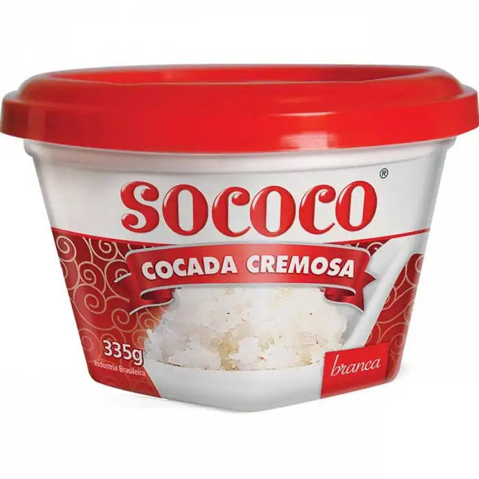 Cocada Cremosa Branca – Sococo – 335g