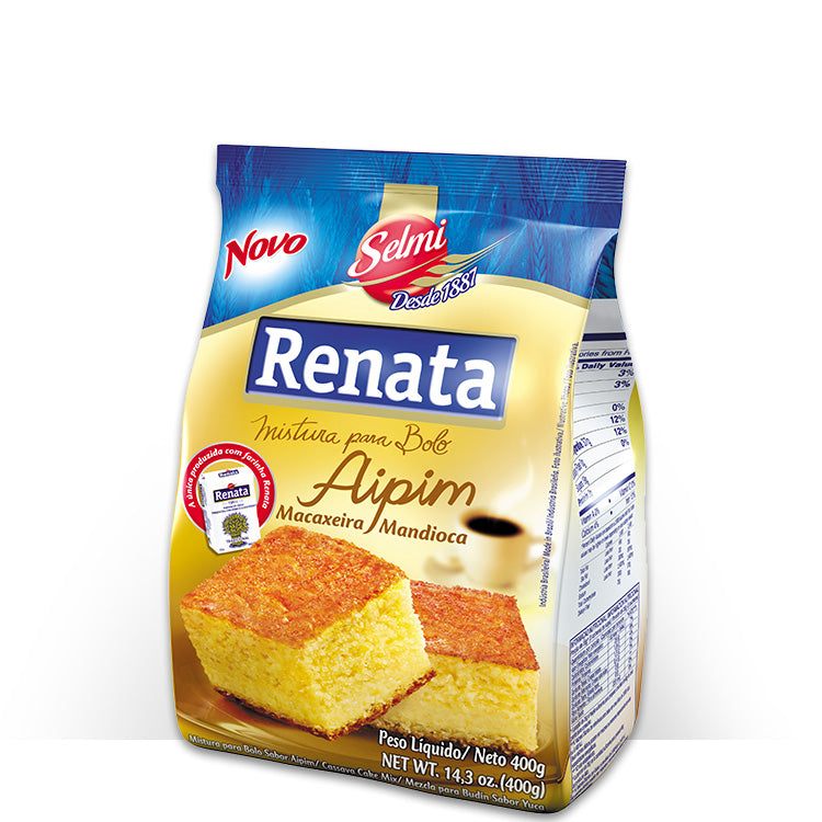 Mistura de Bolo Sabor Aipim - Renata 400g