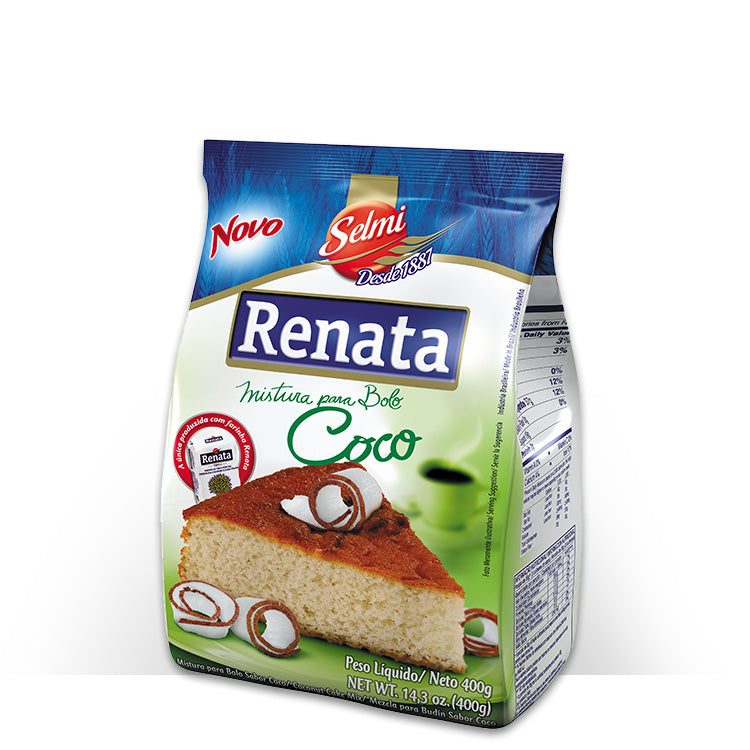 Mistura de Bolo Sabor Côco - Renata 400g