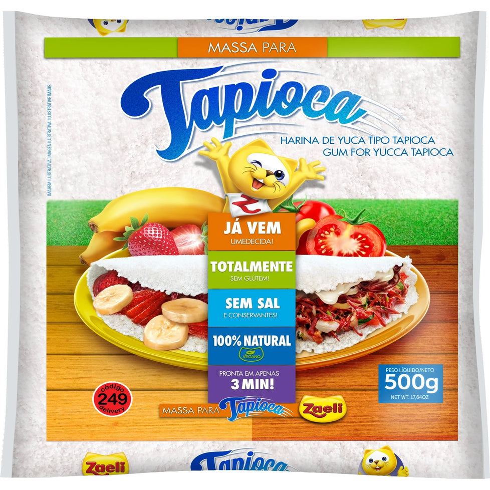 Massa Pronta Para Tapioca Zaeli 1kg