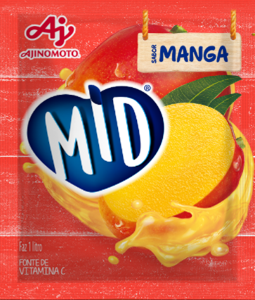 Refresco em pó MID Manga 25g