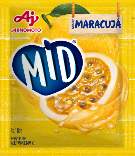 Refresco em pó MID Maracujá 25g