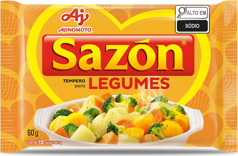 Tempero Sazón Para Legumes 60g